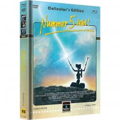 Nummer 5 lebt (Limited Mediabook, Blu-ray+DVD, Cover D) (1986) [Blu-ray] 