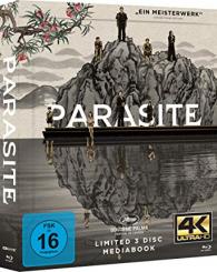 Parasite (Limited Mediabook, 4K Ultra HD+2 Blu-ray's, Cover A) (2019) [4K Ultra HD] 