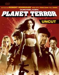 Planet Terror (Uncut, Limited Mediabook, Blu-ray+DVD) (2007) [FSK 18] [Blu-ray] 