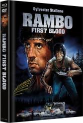 Rambo 1 - First Blood (Limited Mediabook, Blu-ray+DVD, Cover B) (1982) [Blu-ray] 