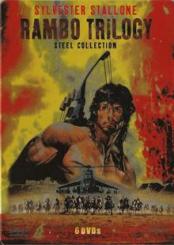 Rambo Trilogy (Steel Collection, 6 DVDs, ungekürzte Fassung) [FSK 18] [Gebraucht - Zustand (Sehr Gut)] 