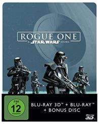 Rogue One - A Star Wars Story (3 Discs Limited Steelbook, 3D Blu-ray+2 Blu-ray's) (2016) [3D Blu-ray] 