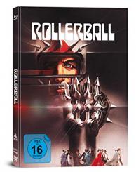 Rollerball (3 Disc Limited Mediabook, 2 Blu-ray's+DVD) (1975) [Blu-ray] 