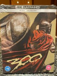 300 (Limited Steelbook, 4K Ultra HD+Blu-ray) (2006) [UK Import mit dt. Ton] [4K Ultra HD] 
