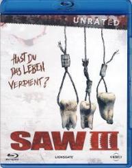 Saw 3 (Unrated) (2006) [FSK 18] [Blu-ray] 
