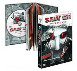 Saw 7 (Unrated Collector's Edition, DVD+Blu-ray, 2 Disc Mediabook) (2010) [FSK 18] [Blu-ray] [Gebraucht - Zustand (Sehr Gut)] 