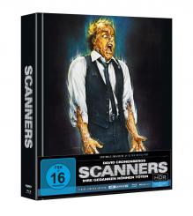 Scanners (Limited Mediabook, 4K Ultra HD+2 Blu-ray's) (1981) [4K Ultra HD] 