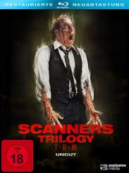 Scanners 1-3 (3-Disc Collector's Edition, Uncut) [FSK 18] [Blu-ray] 