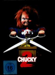 Chucky 2 - Die Mörderpuppe ist zurück (Limited Mediabook, Blu-ray+CD, Cover B) (1990) [Blu-ray] 