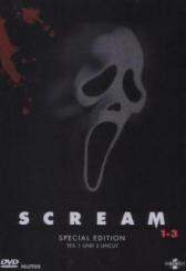 Scream 1-3 (Special Edition, 4 DVDs im Metalpak) [FSK 18] 