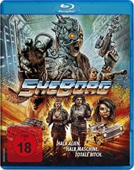 SheBorg - Halb Alien. Halb Maschine. Totale Bitch. (2016) [FSK 18] [Blu-ray] [Gebraucht - Zustand (Sehr Gut)] 
