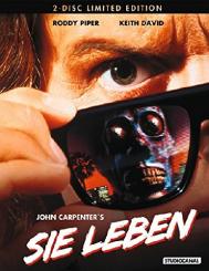 Sie leben - "They Live" (2 Disc Limited Mediabook, Blu-ray+DVD) (1988) [FSK 18] [Blu-ray] 
