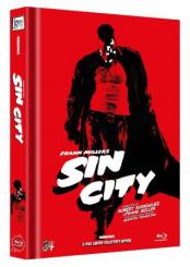 Sin City (Limited Mediabook, 2 Discs, Cover B) (2005) [FSK 18] [Blu-ray] 