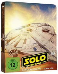 Solo: A Star Wars Story (Limited Steelbook, 3D Blu-ray+Blu-ray+Bonus Disc) (2018) [3D Blu-ray] 