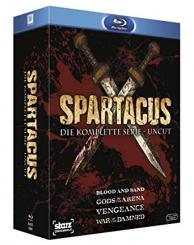 Spartacus (Die komplette Serie, Uncut) [FSK 18] [Blu-ray] 