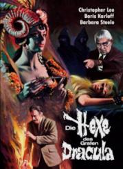 Die Hexe des Grafen Dracula (3 Disc Limited Mediabook, Blu-ray+2 DVDs, Cover B) (1968) [Blu-ray] 