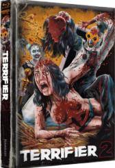 Terrifier 2 (Limited Wattiertes Uncut Mediabook, 4K Ultra HD+Blu-ray, Cover I) (2022) [FSK 18] [4K Ultra HD] 