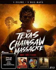 The Texas Chainsaw Massacre - Uncut Triple-Feature (1974-2017) (3 Discs) [FSK 18] [Blu-ray] 