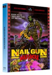 The Nailgun Massacre (Limited Mediabook, 2 Discs, Cover A) (1985) [FSK 18] [Blu-ray] 