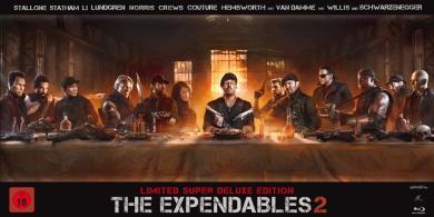 The Expendables 2 - Back for War (Limited Super Deluxe Edition) (2012) [FSK 18] [Blu-ray] 