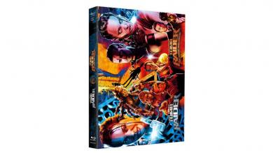 Tomb Raider 1+2 (4 Disc Limited Mediabook, Blu-ray+DVD, Cover A) [Blu-ray] 