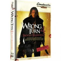 Wrong Turn 4: Bloody Beginnings (Limited Mediabook, Blu-ray+DVD, Retro Cover) (2011) [FSK 18] [Blu-ray] 