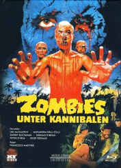 Zombies unter Kannibalen (3 Disc Mediabook, Blu-ray+DVD) (1979) [FSK 18] [Blu-ray] 