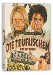 Die Teuflischen von Mykonos (3 Disc Limited Mediabook, Blu-ray+DVD, Cover B) (1975) [FSK 18] [Blu-ray] 
