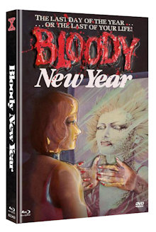 Bloody New Year (Limited Mediabook, Blu-ray+DVD, Cover C) (1987) [FSK 18] [Blu-ray] 