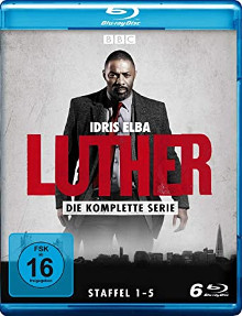 Luther - Staffel 1-5 (6 Discs, Komplette Serie) [Blu-ray] 