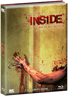 Inside - Was Sie will ist in Dir (Uncut Limited Wattiertes Mediabook, Blu-ray+DVD, Cover A) (2007) [FSK 18] [Blu-ray] 