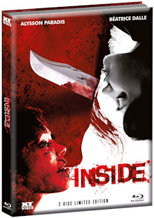 Inside - Was Sie will ist in Dir (Uncut Limited Wattiertes Mediabook, Blu-ray+DVD, Cover B) (2007) [FSK 18] [Blu-ray] 