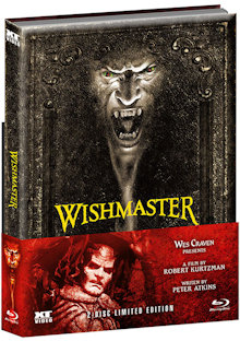 Wishmaster (Limited Wattiertes Mediabook, Blu-ray+DVD) (1997) [Blu-ray] 