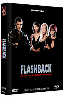Flashback - Mörderische Ferien (Limited Mediabook, Blu-ray+DVD, Cover C) (2000) [FSK 18] [Blu-ray] 