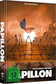 Papillon (Limited Mediabook, Blu-ray+DVD, Cover A) (2017) [Blu-ray] 