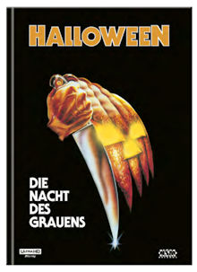 Halloween - Die Nacht des Grauens (Limited Wattiertes Mediabook, 4K Ultra HD+Blu-ray, Cover F) (1978) [4K Ultra HD] 