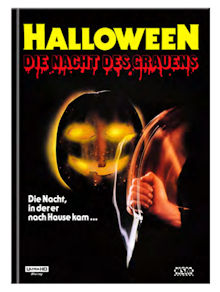 Halloween - Die Nacht des Grauens (Limited Mediabook, 4K Ultra HD+Blu-ray, Cover B) (1978) [4K Ultra HD] 