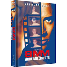 8MM - Acht Millimeter (Limited Mediabook, Blu-ray+DVD, Cover A) (1999) [FSK 18] [Blu-ray] 