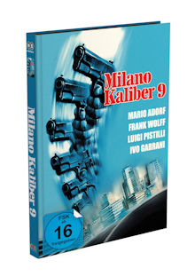 Milano Kaliber 9 (Limited Mediabook, Blu-ray+DVD, Cover D) (1971) [Blu-ray] 