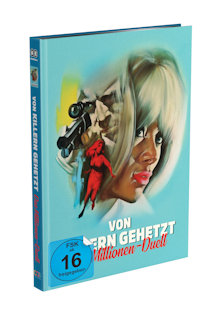 Von Killern gehetzt - Das Millionen-Duell (Limited Mediabook, Blu-ray+DVD, Cover B) (1968) [Blu-ray] 