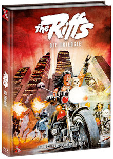The Riffs 1-3 (Limited Mediabook, 3 Discs, Cover A) [FSK 18] [Blu-ray] 