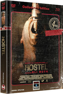 Hostel (4 DIscs Limited Mediabook, Blu-ray+DVD, Cover A) (2005) [FSK 18] [Blu-ray] 