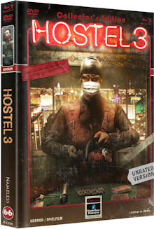 Hostel 3 (Limited Mediabook, Blu-ray+DVD, Cover A) (2011) [FSK 18] [Blu-ray] 