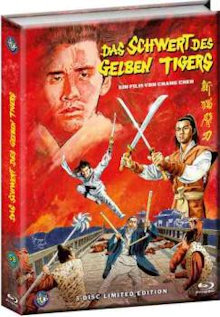 Das Schwert des gelben Tigers (Limited Wattiertes Mediabook, 2 Blu-ray's+DVD, Cover A) (1971) [FSK 18] [Blu-ray] 