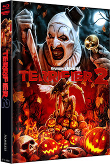 Terrifier 2 (Limited Uncut Mediabook, 4K Ultra HD+Blu-ray, Cover B) (2022) [FSK 18] [Blu-ray] 