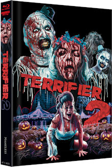 Terrifier 2 (Limited Uncut Mediabook, 4K Ultra HD+Blu-ray, Cover C) (2022) [FSK 18] [Blu-ray] 