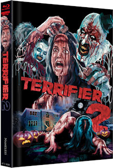 Terrifier 2 (Limited Uncut Mediabook, 4K Ultra HD+Blu-ray, Cover D) (2022) [FSK 18] [Blu-ray] 