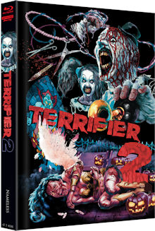 Terrifier 2 (Limited Uncut Mediabook, 4K Ultra HD+Blu-ray, Cover E) (2022) [FSK 18] [Blu-ray] 