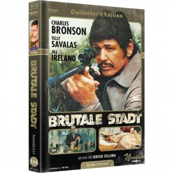 Brutale Stadt (Limited Mediabook, 4K Ultra HD+3 Blu-ray's, Cover C) (1970) [FSK 18] [4K Ultra HD] 