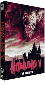 Howling 5 - The Rebirth (Limited Mediabook, Blu-ray+DVD, Cover D) (1989) [FSK 18] [Blu-ray] 